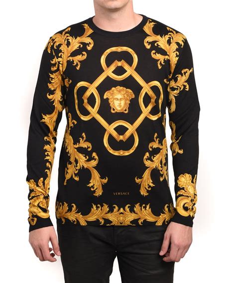 versace biggie sweater|versace sweaters for men.